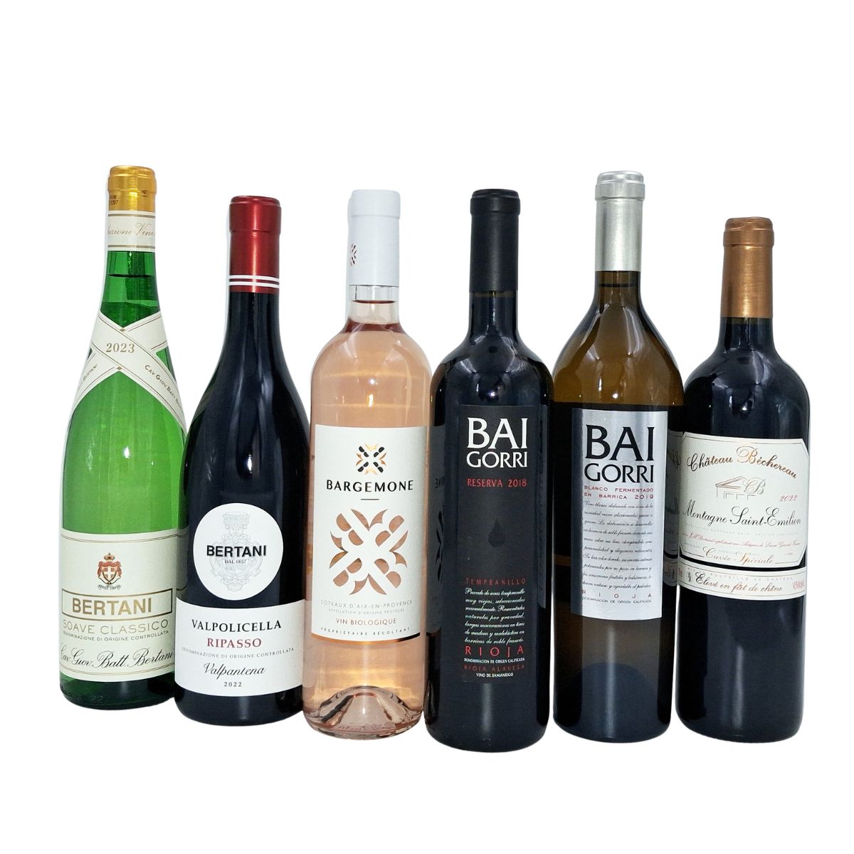 The Classics 1 bottle of each: offer 5%